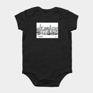 Cairo Egypt Baby Bodysuit